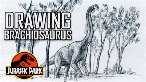 Brachiosaurus Drawing at GetDrawings | Free download