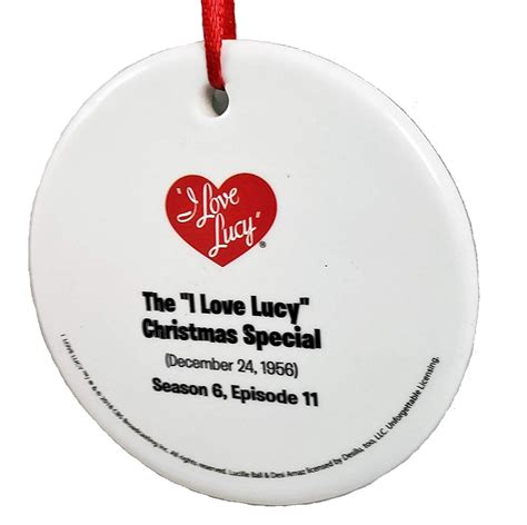 I Love Lucy Christmas Special Ornament | Retrofestive.ca