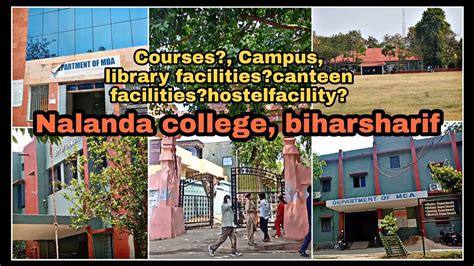 Nalanda college of biharsharif with details about courses, campus ...