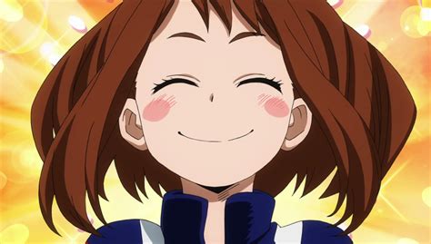 Ochako Uraraka smile Madara Uchiha, Kawaii Girl, Kawaii Anime, My Hero Academia, Tsuyu, Short ...