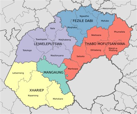 Provincial Demarcation - WeatherSA Portal