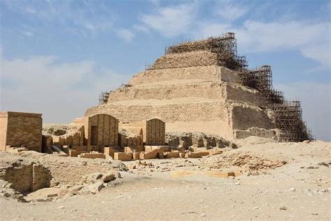 The magnificent step pyramid of Djoser in Saggara - now open! - Nexus ...