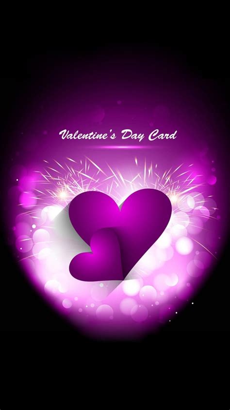 🔥 Free download iphone retina wallpaper Purple valentine Happy valentines day [1080x1920] for ...