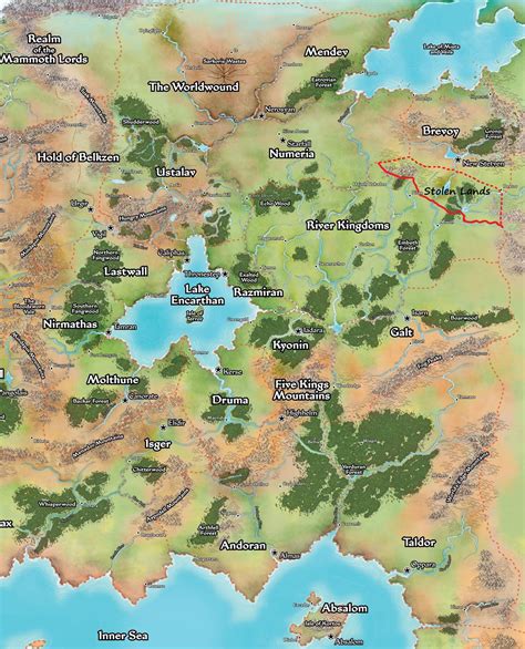 Locations | Pathfinder Kingmaker Wiki | Fandom