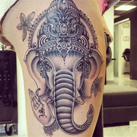 skindeeptales | Ganesha tattoo sleeve, Ganesha tattoo, Elephant tattoos