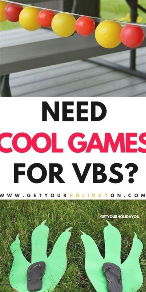 Vacation Bible School (VBS) indoor games for youth group camp! Don't ...