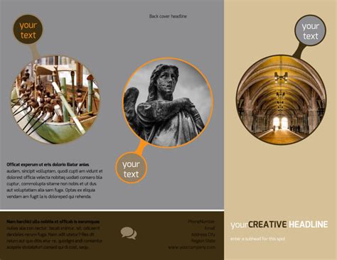 Art Museum Brochure Template | MyCreativeShop