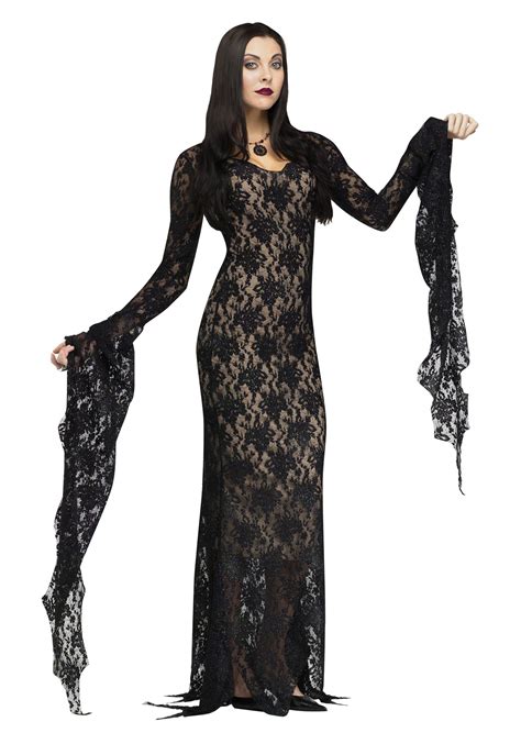 Lace Miss Darkness Adult Costume