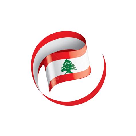 Lebanese Flag Clipart Transparent Background, Lebanese National Flag Lebanon Vector, A, Identity ...