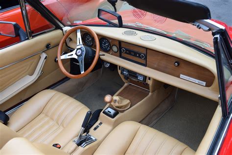 Fiat Spider 2000 Interior