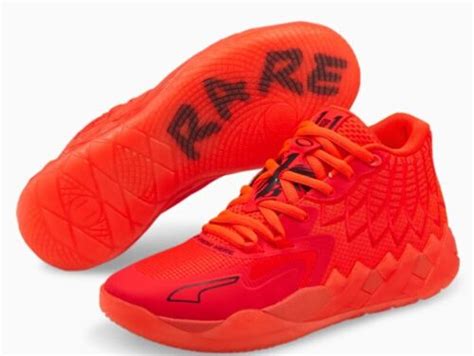 Puma MB.01 Not From Here LaMelo Ball Red Blast Fiery 377237 02 Basketball Shoes | eBay