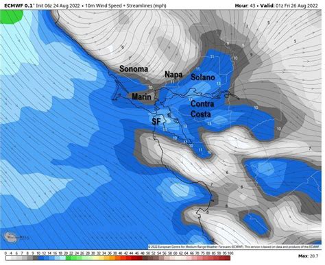 Bay Area weather: Steady winds bringing cooler temperatures