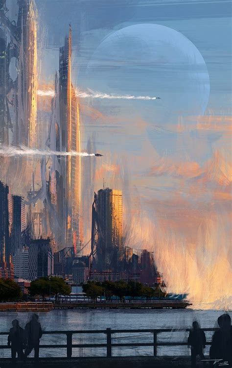 Science Fiction World | Sci fi concept art, Environment concept art ...