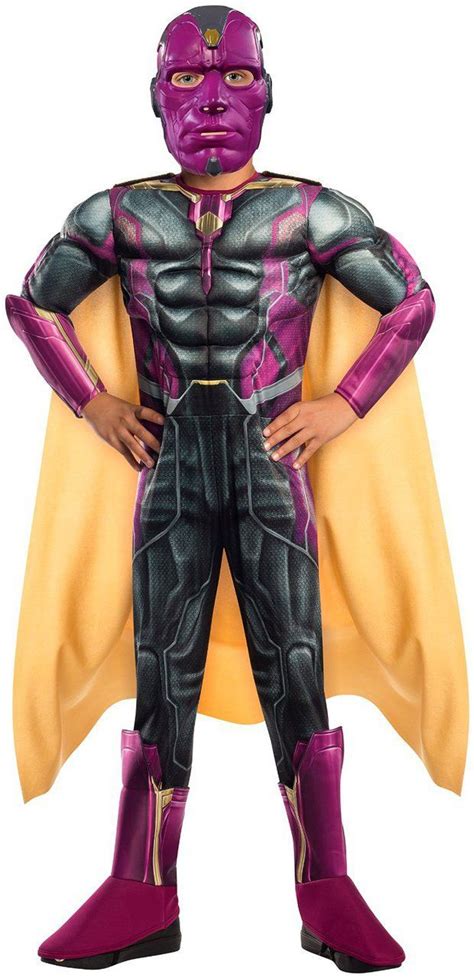 Vision Avengers 2 Costume Deluxe Child | Kids costumes, Cool halloween costumes, Super hero costumes