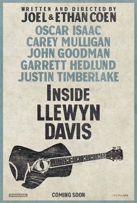 INSIDE LLEWYN DAVIS by Joel & Ethan Coen, Cannes 2013 - FilmoFilia