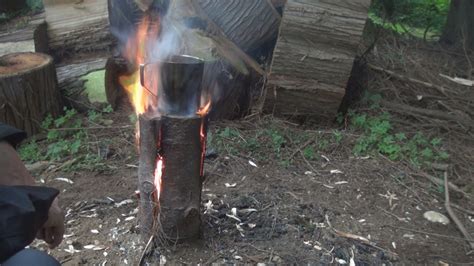 Survival Saturday #4 - How to make a fire log - The Outdoor Adventure