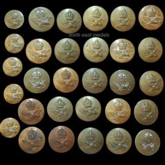 WW2 Royal Air Force Uniform Buttons – British Badges and Medals