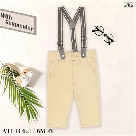 KIDS COTTON SUSPENDERS PANTS at Rs 299/piece | Child Cotton Pant in Bardoli | ID: 2851272800833