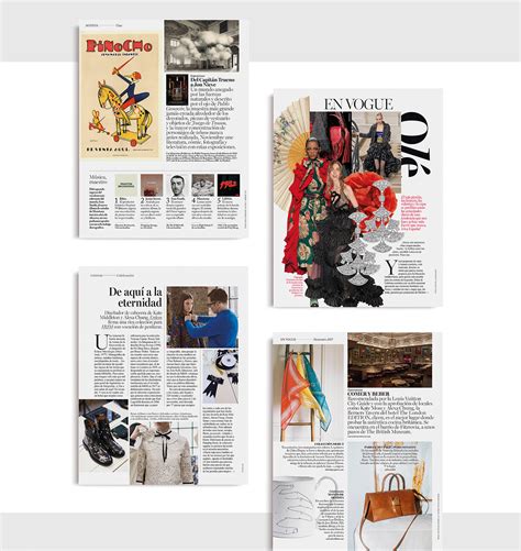 Layouts for Vogue Magazine :: Behance