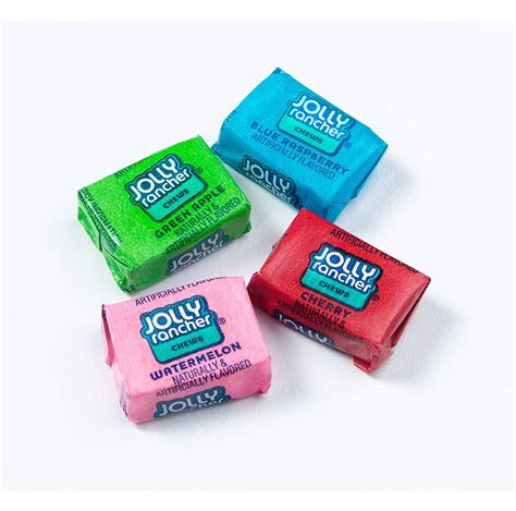 JOLLY RANCHER Chewy Candy Bulk Assorted Flavors 2.06oz (Pack of 12) - Green Apple, Cherry ...