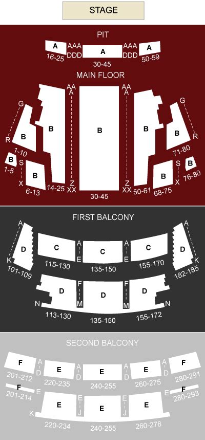 Northern Alberta Jubilee Auditorium at University Of Alberta Edmonton, AB - seating chart and stage