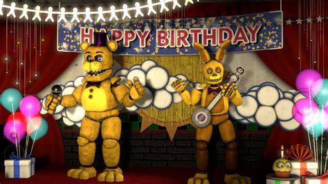 Fredbear and spring bonnie by fnafking1987x on DeviantArt