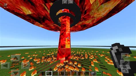 NUCLEAR Atomic Bomb in Minecraft MCPE MCBE Addon | Simple Nuke Addon - YouTube