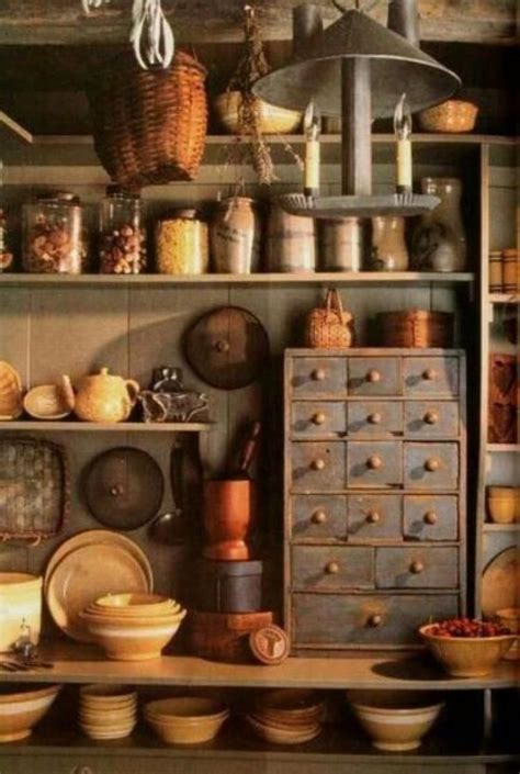 Best Ideas Primitive Country Kitchen Decor Simple Minimalist | Primitive home decorating ...