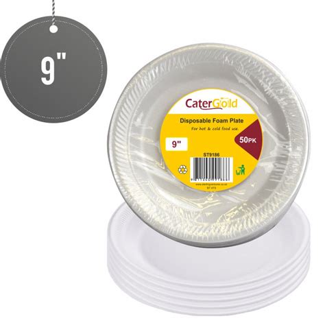 Wholesale Disposable Foam Plates | CaterGold