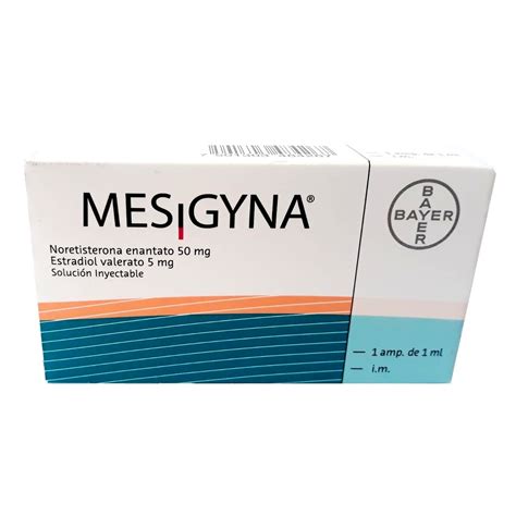 Mesigyna 1 Amp 1 Ml - $ 504,00 en Mercado Libre