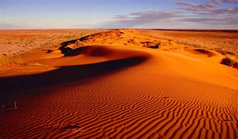 The Great Victoria Desert in Western Australia it just a little smaller than Germany and 1.4 ...