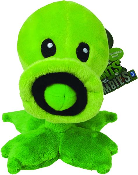 Super Saturday Plants Vs Zombies 7 inch Peashooter Plush Toy Boxing Day ...