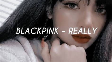 BLACKPINK - Really easy lyrics - YouTube