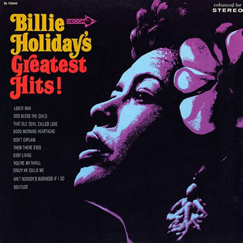 Billie Holiday – Billie Holiday's Greatest Hits! (1970, Vinyl) - Discogs