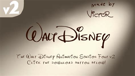 Walt Disney Animation Studios 2007 Font v2 by VictorZapata246810 on DeviantArt