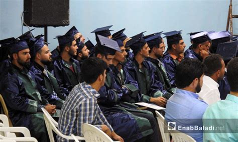 “Free Aleppo” University Celebrates the Graduation of 624 Students - Enab Baladi