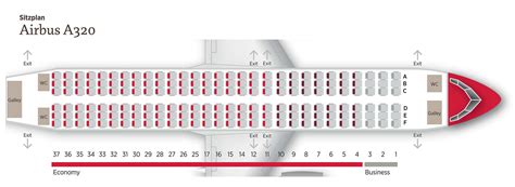 Airbus A320neo Swiss Sitzplan - Image to u