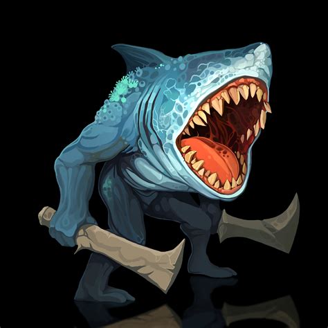 ArtStation - Zombie Shark