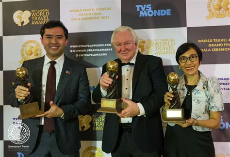 PH wins 4 major awards in World Travel Awards 2023 — DOT | Inquirer News