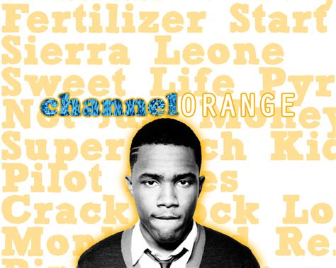 Frank Ocean Channel Orange Wallpaper by TheHoodgirl on DeviantArt