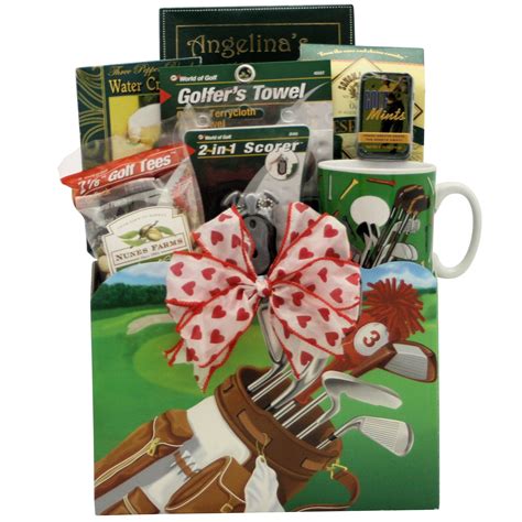 Golfing Around Themed Gift Basket in 2021 | Themed gift baskets, Golf ...