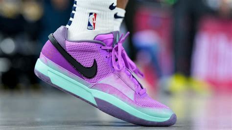 Ja Morant previews new Nike shoe in last night's game against the Warriors