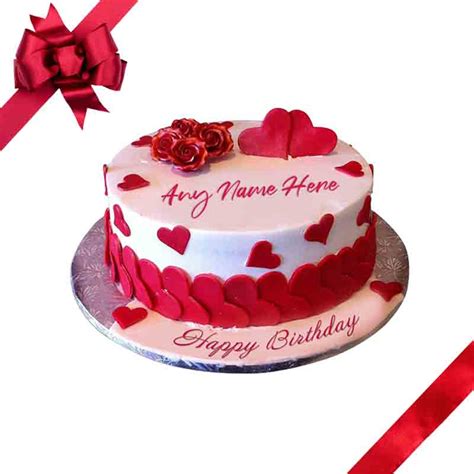 Love Cake For Birthday - GiftsandAll.com