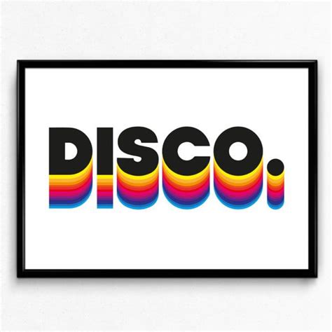 DISCO – Typography Poster | Typography artwork, Typography poster ...