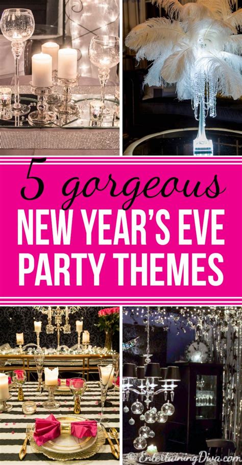 5 Glam New Year’s Eve Party Themes - Entertaining Diva