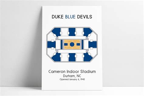 Duke, Cameron Indoor Stadium, Duke Blue Devils, Durham, Cameron Indoor ...