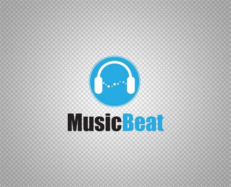 Music Beat Logo Template - MonsterPile | Logo templates, Music beats, ? logo