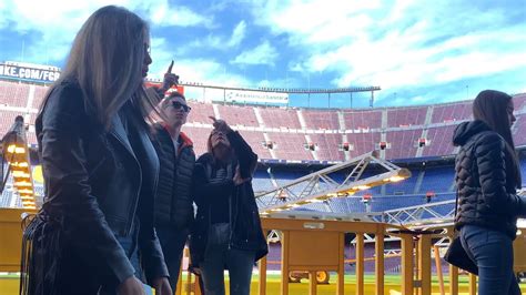 FC Barcelona stadium tour 😳🇪🇸 - YouTube