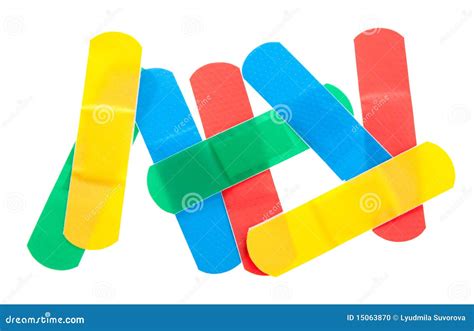 Colorful Bandages Stock Photo - Image: 15063870