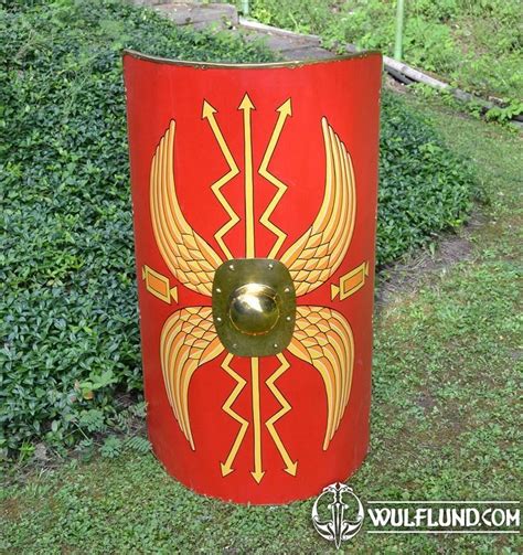 ROMAN SCUTUM, shield with thunderbolts Schilde Living History Schilde, Rüstungen - wulflund.com